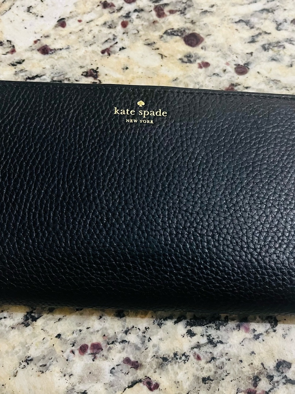Kate Spade ♠️ Wallet Leather Continental Black